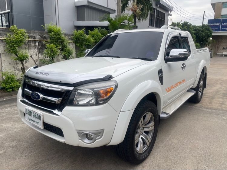 Ford Ranger 2012 2.5 Wildtrak Pickup ดีเซล ไม่ติดแก๊ส เกียร์ธรรมดา ขาว รูปที่ 2