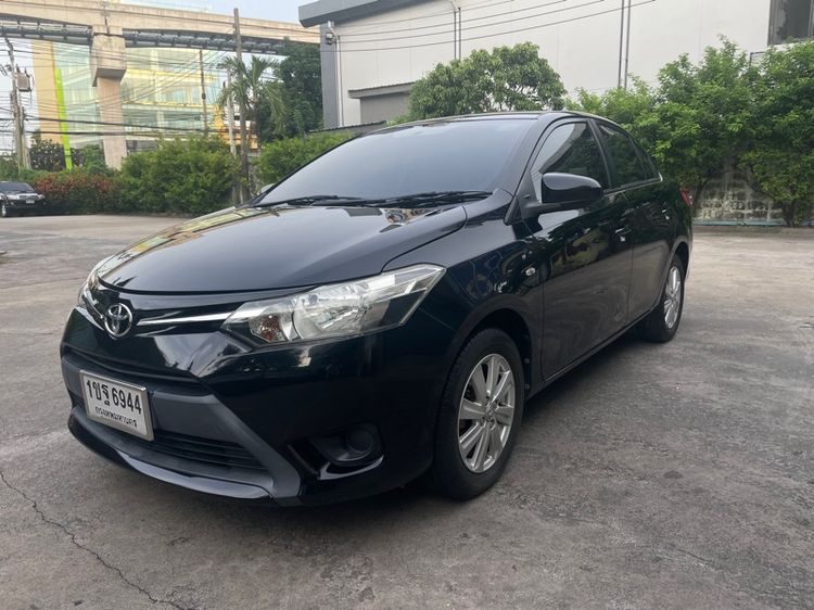 Toyota Vios 2014 1.5 E Sedan เบนซิน ไม่ติดแก๊ส เกียร์อัตโนมัติ ดำ รูปที่ 4