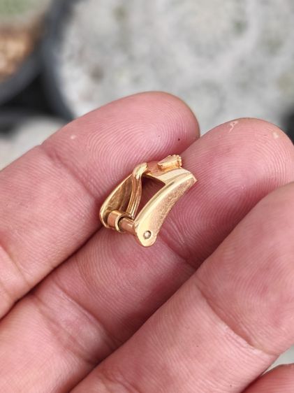 หัวเข็มขัดแท้ Vintage Rolex Buckle 18k ใส่กับสายหนังขนาด 10 มิล ใครหาอยู่จัดไปแบ่งปันครับ รูปที่ 6