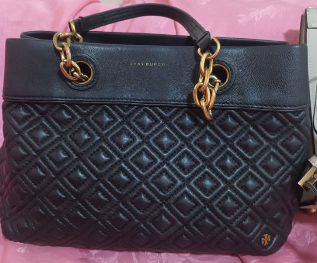 Tory Burch กระเป๋าถือสีดำ มือสอง รูปที่ 2