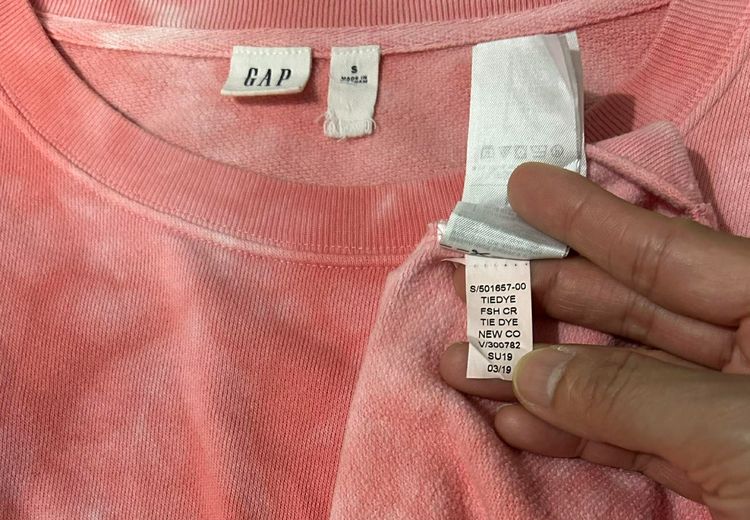 🌈 เสื้อสเวตเตอร์ กันหนาว เสื้อแขนยาว โอเวอร์ไซส์ 👉 แบรนด์ Gap(แก๊ป)แท้💯🌈 รูปที่ 7