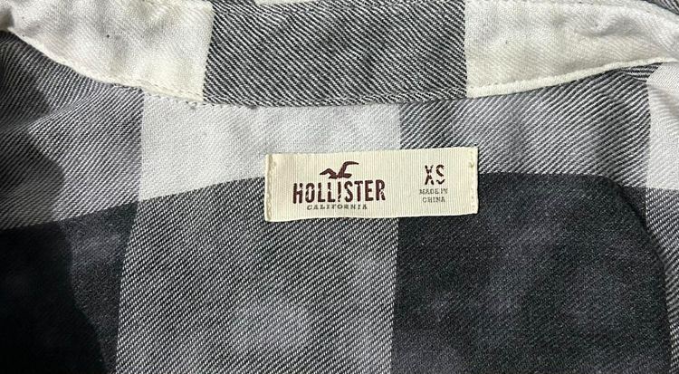 🌈 เสื้อเชิ้ตแขนยาว ลายสก็อต แบรนด์  Hollister แท้💯🌈 รูปที่ 5