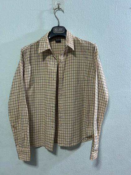 🌈 เสื้อเชิ้ตลายสก๊อต แบรนด์ Uniqlo(ยูนิโคล่) แท้💯🌈 รูปที่ 4