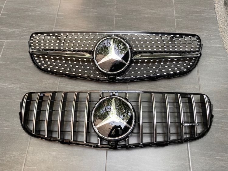 กระจังหน้า Benz GLC X253 รุ่นปี 2015-2018  กระจังมี 2 แบบ GLC63 AMG GT และ Daimond AMG รูปที่ 2