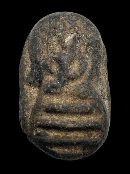 สมเด็จเข่าตุ่ม เก่ามาก  เนื้อผงคลุกรักหลวงปู่บุญ(107) รูปที่ 2