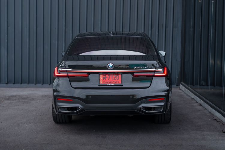 BMW Series 7 2020 730Ld Sedan ดีเซล ไม่ติดแก๊ส เกียร์อัตโนมัติ ดำ รูปที่ 3