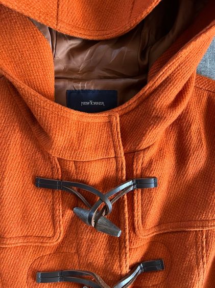 ☘️เสื้อกันหนาวผ้า Wool มีฮู้ด Brand NewYorker  รูปที่ 6