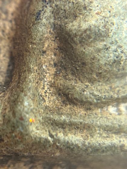 พระนางพญาต้าโตพญาสองหน้า กรุนครไทย เนื้อดินเขียว(103) รูปที่ 15