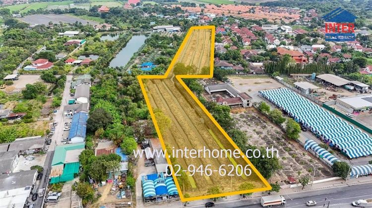 ที่ดินเปล่า 13 ไร่ 33 ตร.ว. ที่ดิน ระหว่างซอยนิมิตใหม่14 -16 ใกล้ตลาดนัดเจ๊ณีย์ ใกล้แยกวัดแสนสุข ระหว่างซอยนิมิตใหม่14 -16 ถนนนิมิตรใหม่