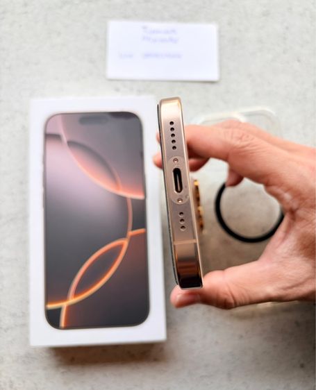 iphone 16 Pro 512gb desert titanium รูปที่ 7