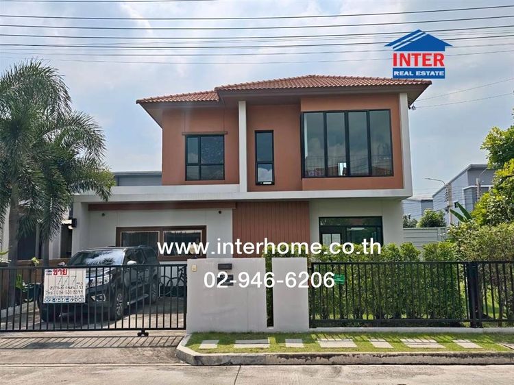 บ้านเดี่ยว 2 ชั้น 77.7 ตร.ว. หมู่บ้านเดอะ ริคโค้ เรสซิเดนซ์ วงแหวนฯ-หทัยราษฎร์ ใกล้ทางด่วนฉลองรัช ถนนรามอินทรา ถนนหทัยราษฎร์ เขตคลองสามวา