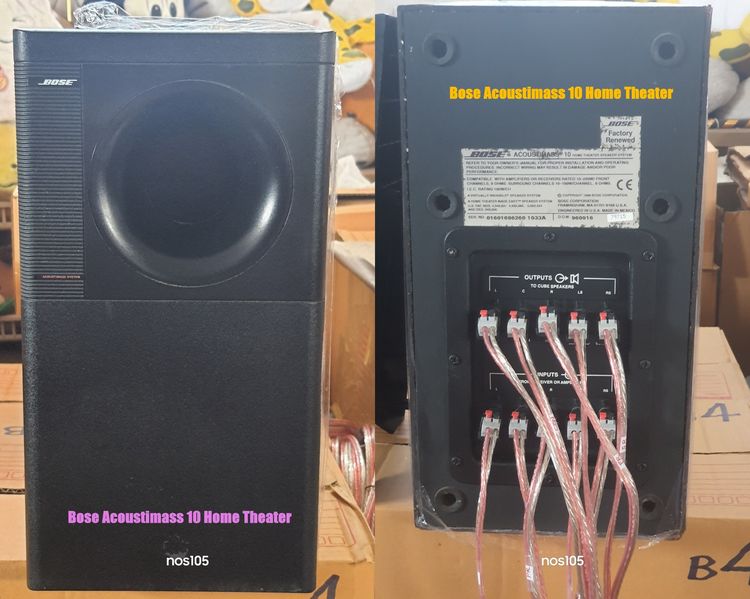 ระบบลำโพง Bose Acoustimass 5 series ii  และ 6 ,10 Home Theater SPR BOSE โบส รูปที่ 11