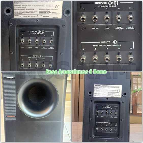 ระบบลำโพง Bose Acoustimass 5 series ii  และ 6 ,10 Home Theater SPR BOSE โบส รูปที่ 4