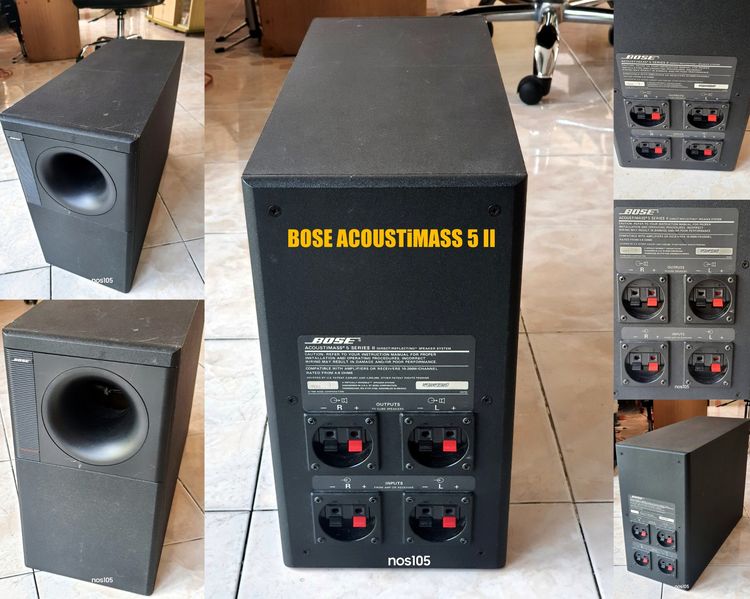 ระบบลำโพง Bose Acoustimass 5 series ii  และ 6 ,10 Home Theater SPR BOSE โบส รูปที่ 8
