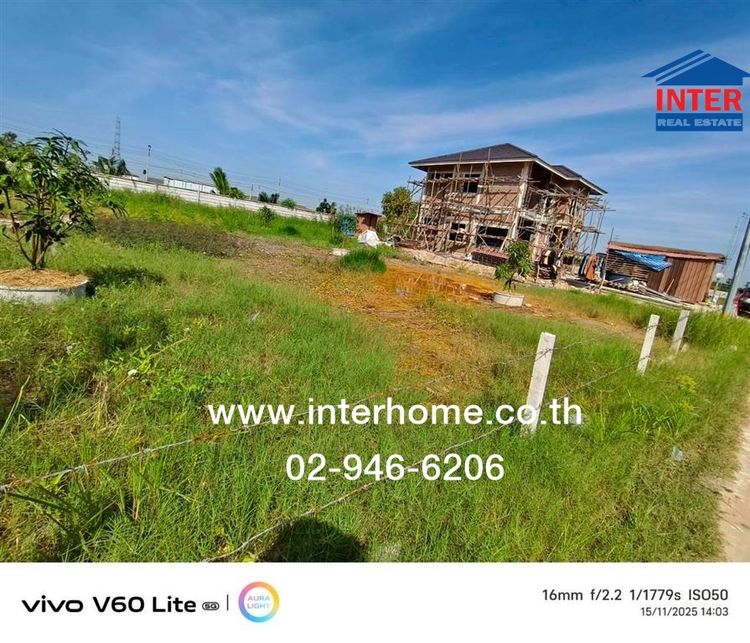 ที่ดินเปล่า 496 ตร.ว. ที่ดิน ใกล้โรงแรม เดอะ ลิฟวิ่งสมุทรปราการ ถนนเทพารักษ์ บางบ่อ สมุทรปราการ รูปที่ 2