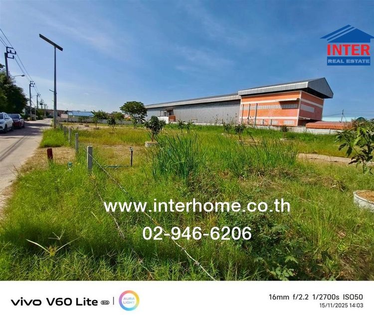 ที่ดินเปล่า 496 ตร.ว. ที่ดิน ใกล้โรงแรม เดอะ ลิฟวิ่งสมุทรปราการ ถนนเทพารักษ์ บางบ่อ สมุทรปราการ รูปที่ 3