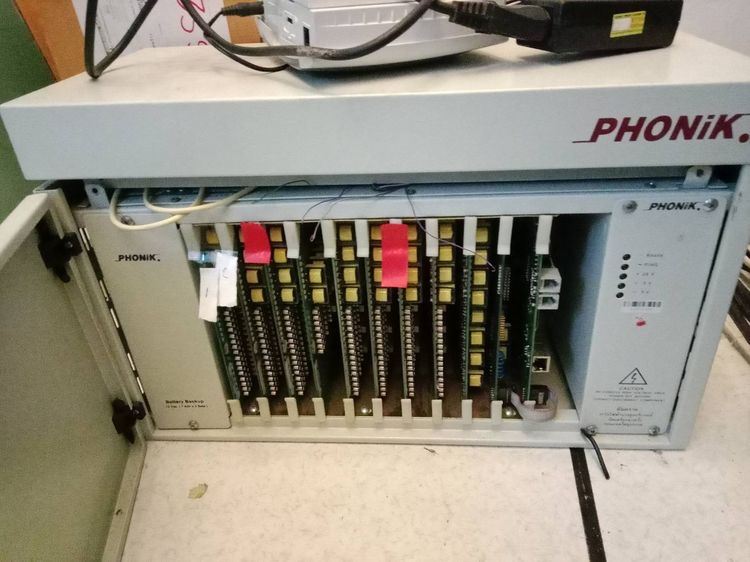 ตู้โทรศัพท์ สาขา phonik digital pabx mkodel jupiter 128 รูปที่ 2