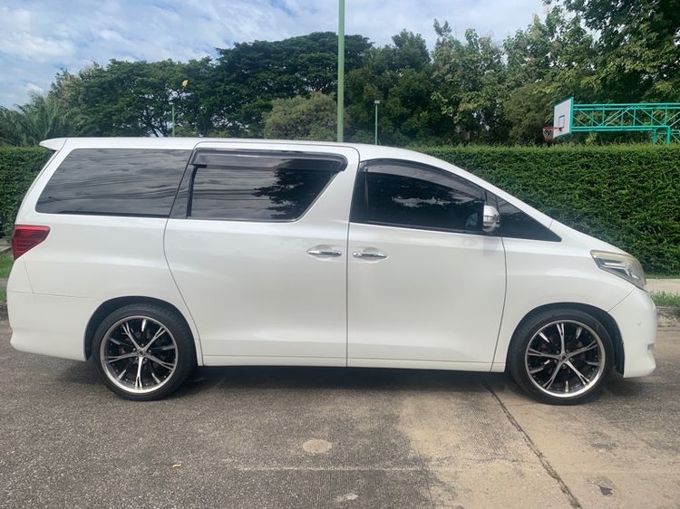 Toyota Alphard 2011 3.5 V Van เบนซิน ไม่ติดแก๊ส เกียร์อัตโนมัติ ขาว รูปที่ 3