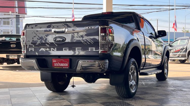 Ford Ranger 2016 2.2 Hi-Rider XLT Pickup ดีเซล ไม่ติดแก๊ส เกียร์ธรรมดา เทา รูปที่ 4