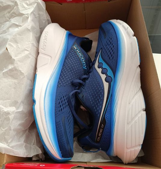 ขายถูก Saucony Guide 17 ของใหม่ size 43-275cm ของแท้ นุ่มเบาใสสบาย รูปที่ 5