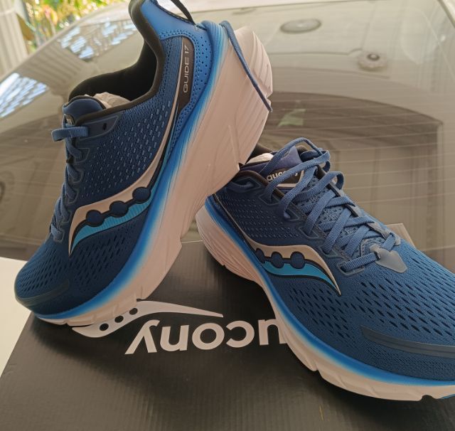 ขายถูก Saucony Guide 17 ของใหม่ size 43-275cm ของแท้ นุ่มเบาใสสบาย รูปที่ 2