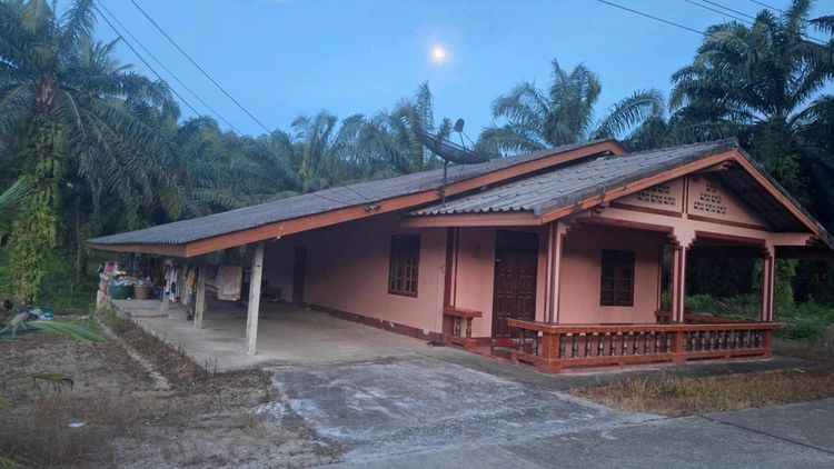 บ้านเดี่ยวมือ2เจ้าของอยู่เองตำบลคลองหินอ่าวลึกกระบี่