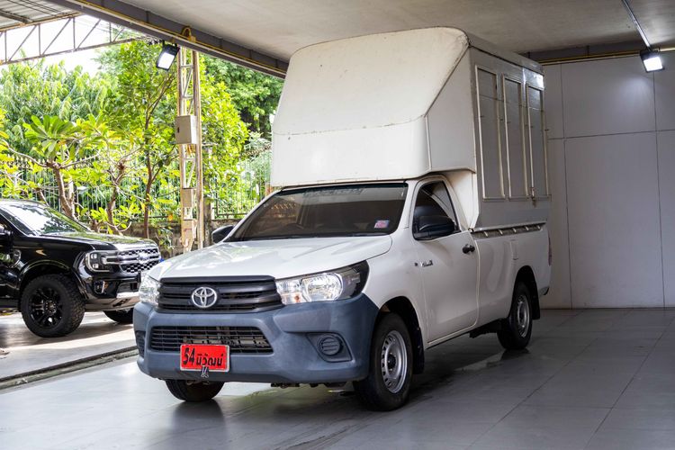 Toyota Hilux Revo 2019 2.4 J Pickup ดีเซล ไม่ติดแก๊ส เกียร์ธรรมดา ขาว รูปที่ 3