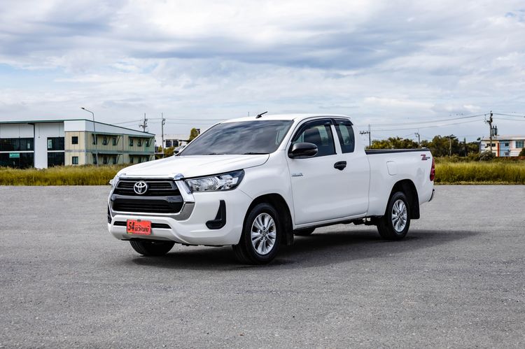 Toyota Hilux Revo 2022 Smart Cab 2.4 Entry Z Edition Pickup ดีเซล ไม่ติดแก๊ส เกียร์ธรรมดา ขาว รูปที่ 3