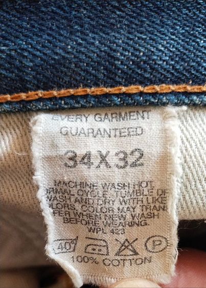 ยีนส์ Levi 's 501  Red Vintage Clothing  รูปที่ 8