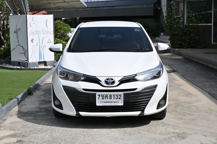 Toyota Yaris ATIV 2017 1.2 G Sedan เบนซิน ไม่ติดแก๊ส เกียร์อัตโนมัติ ขาว รูปที่ 2