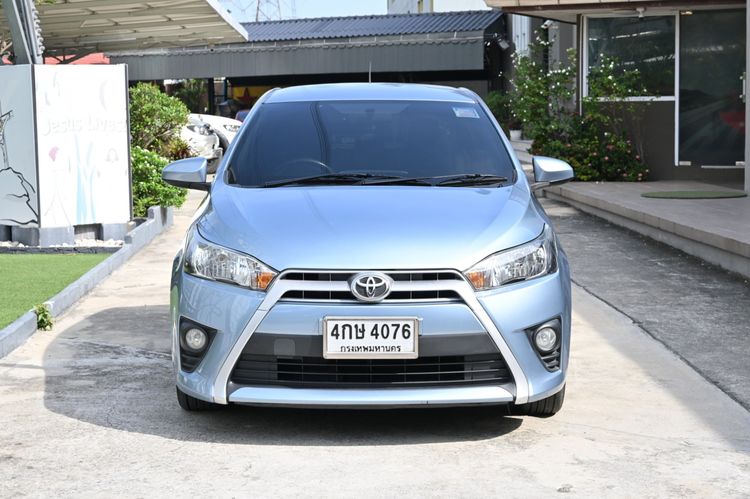 Toyota Yaris 2016 1.5 TRD Sportivo Sedan เบนซิน ไม่ติดแก๊ส เกียร์อัตโนมัติ ฟ้า รูปที่ 2