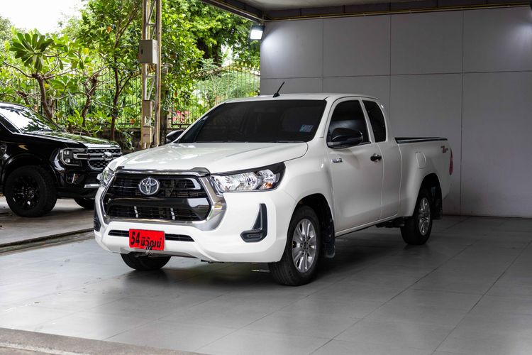 Toyota Hilux Revo 2022 Smart Cab 2.4 Entry Z Edition Pickup ดีเซล ไม่ติดแก๊ส เกียร์ธรรมดา ขาว รูปที่ 3