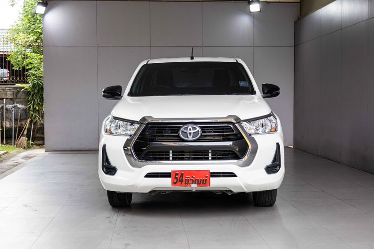 Toyota Hilux Revo 2022 Smart Cab 2.4 Entry Z Edition Pickup ดีเซล ไม่ติดแก๊ส เกียร์ธรรมดา ขาว รูปที่ 2