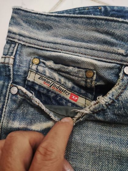 ยีนส์ DIESEL👖🇮🇹ปักมังกร รูปที่ 14