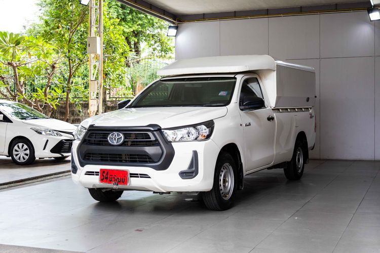 Toyota Hilux Revo 2020 Smart Cab 2.4 Entry Z Edition Pickup ดีเซล ไม่ติดแก๊ส เกียร์ธรรมดา ขาว รูปที่ 3