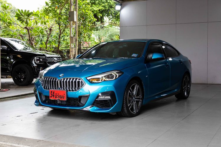 BMW Series 2 2021 220i Sedan เบนซิน ไม่ติดแก๊ส เกียร์อัตโนมัติ ฟ้า รูปที่ 3