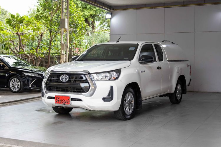 Toyota Hilux Revo 2021 Smart Cab 2.4 Entry Z Edition Pickup ดีเซล ไม่ติดแก๊ส เกียร์อัตโนมัติ ขาว รูปที่ 3
