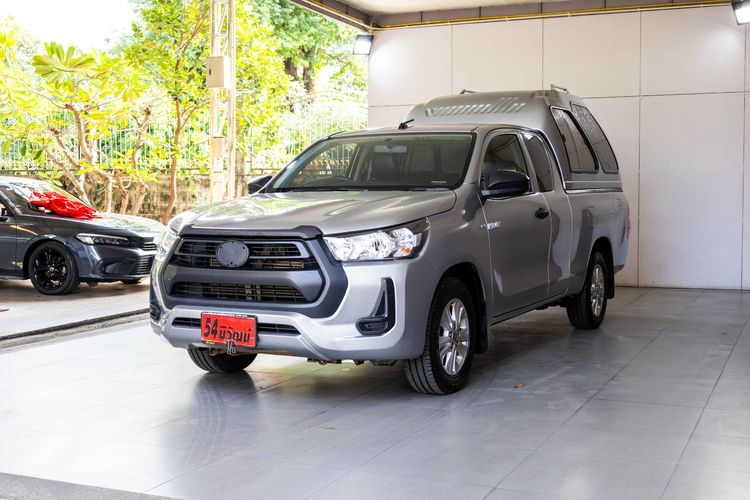 Toyota Hilux Revo 2020 Smart Cab 2.4 Mid Z Edition Pickup ดีเซล ไม่ติดแก๊ส เกียร์ธรรมดา เทา รูปที่ 3