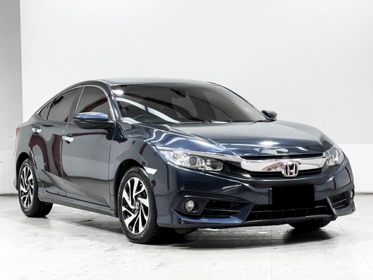 Honda Civic 2018 1.8 EL i-VTEC Sedan เบนซิน เกียร์อัตโนมัติ น้ำเงิน รูปที่ 3