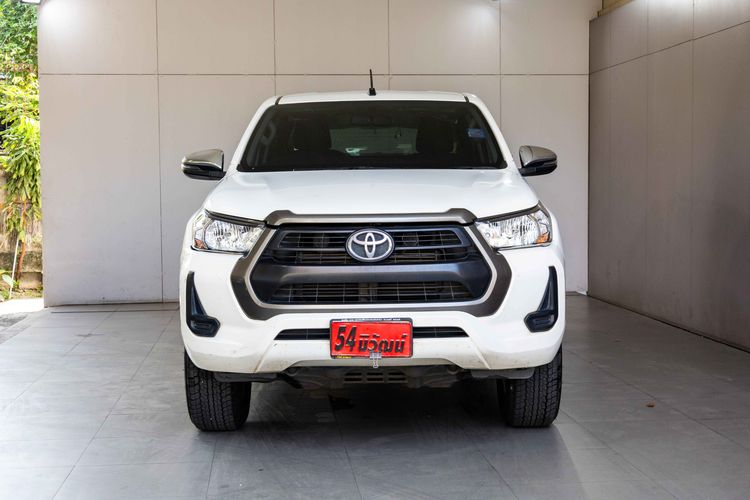 Toyota Hilux Revo 2021 Smart Cab 2.4 Entry Prerunner Pickup ดีเซล ไม่ติดแก๊ส เกียร์อัตโนมัติ ขาว รูปที่ 2