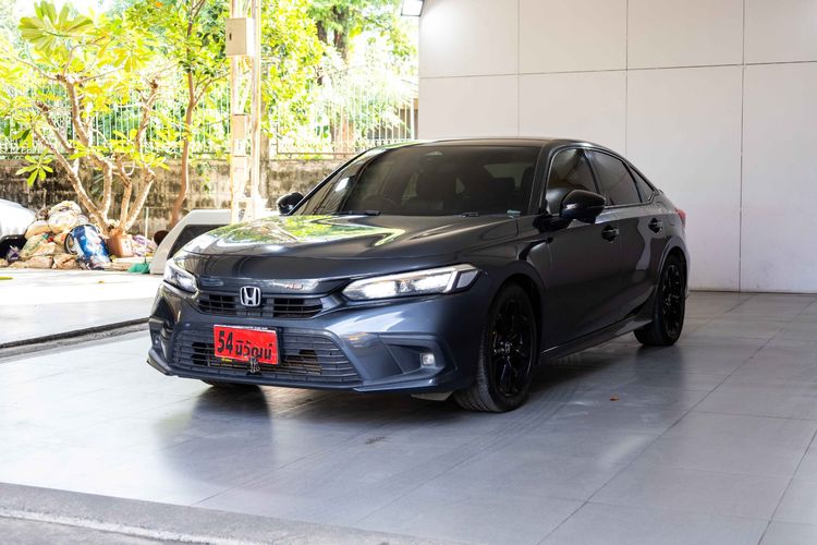 Honda Civic 2021 1.5 Turbo RS Sedan เบนซิน ไม่ติดแก๊ส เกียร์อัตโนมัติ เทา รูปที่ 3
