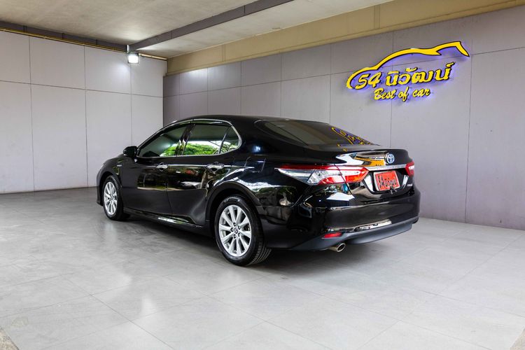 Toyota Camry 2021 2.5 HV Sedan ไฮบริด ไม่ติดแก๊ส เกียร์อัตโนมัติ ดำ รูปที่ 4