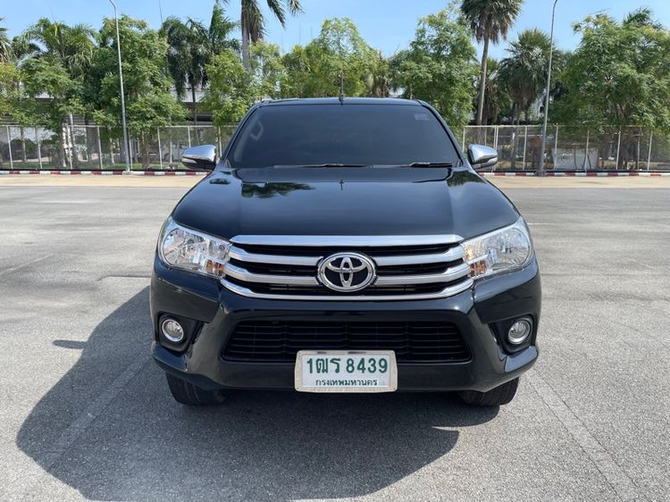 Toyota Hilux Revo 2016 2.4 G Prerunner Pickup ดีเซล ไม่ติดแก๊ส เกียร์ธรรมดา ดำ รูปที่ 2