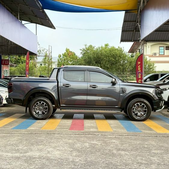 Ford Ranger 2022 2.0 Bi-Turbo Hi-Rider Wildtrak Pickup ดีเซล ไม่ติดแก๊ส เกียร์อัตโนมัติ เทา รูปที่ 2
