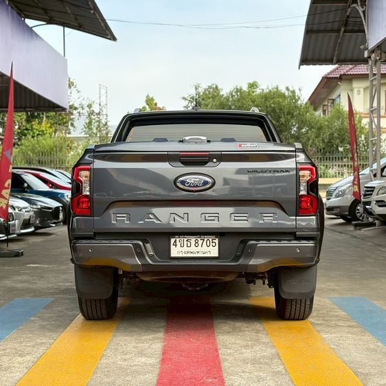 Ford Ranger 2022 2.0 Bi-Turbo Hi-Rider Wildtrak Pickup ดีเซล ไม่ติดแก๊ส เกียร์อัตโนมัติ เทา รูปที่ 4