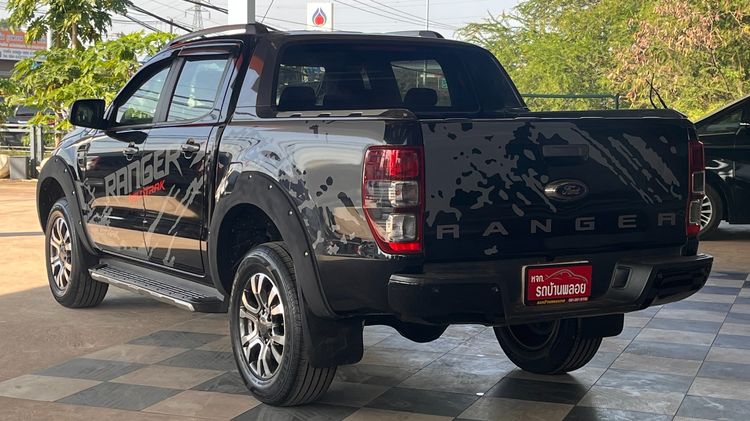 Ford Ranger 2017 2.2 Hi-Rider Wildtrak Pickup ดีเซล ไม่ติดแก๊ส เกียร์ธรรมดา ดำ รูปที่ 4