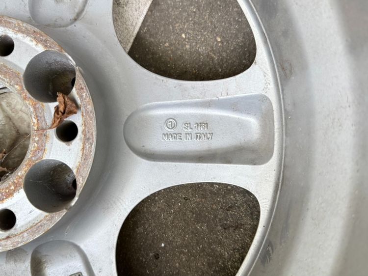 ล้อ Benz แท้ 17นิ้ว W210 E240 FACELIFT AVANTGARDE Made in Italy Part no.A2104011502 ขนาด 8J x 17H2 ET37 ล้อสภาพสวยเดิม ไม่คด ไม่ดุ้ง ไม่ร้าว รูปที่ 9