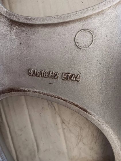 ล้อBenz W220 แท้ รุ่นTop 18นิ้ว Made in Germany Part no. A 220 401 03 02 ขนาด 8J x 18H2 ET44 ล้อสภาพสวยมาก ตามรูป ไม่คด ไม่ดุ้ง ไม่ร้าว ไม่เ รูปที่ 12