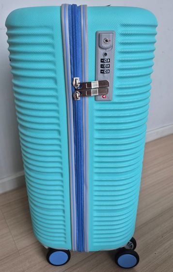 กระเป๋าเดินทาง caggigoni ล้อลาก 20 นิ้วสีฟ้า มือ 1 มือหนึ่ง สภาพนางฟ้า รูปที่ 3