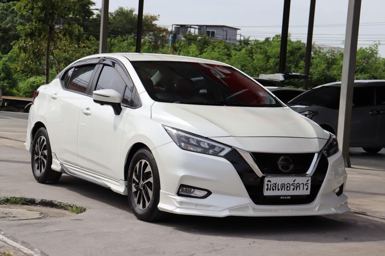 Nissan Almera 2022 1.0 V Sedan เบนซิน เกียร์อัตโนมัติ ขาว รูปที่ 4